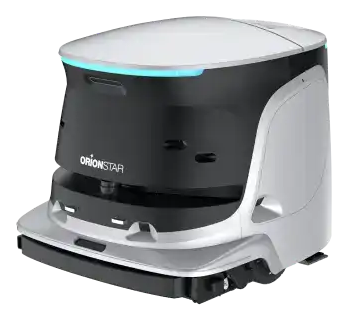 Robot de nettoyage professionnel détouré